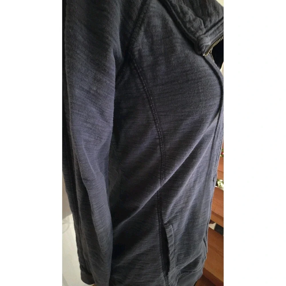 Tommy Bahama Women Quarter Zip Athleisure Pullover Blue‎ SZ S Sporty Lounge wear